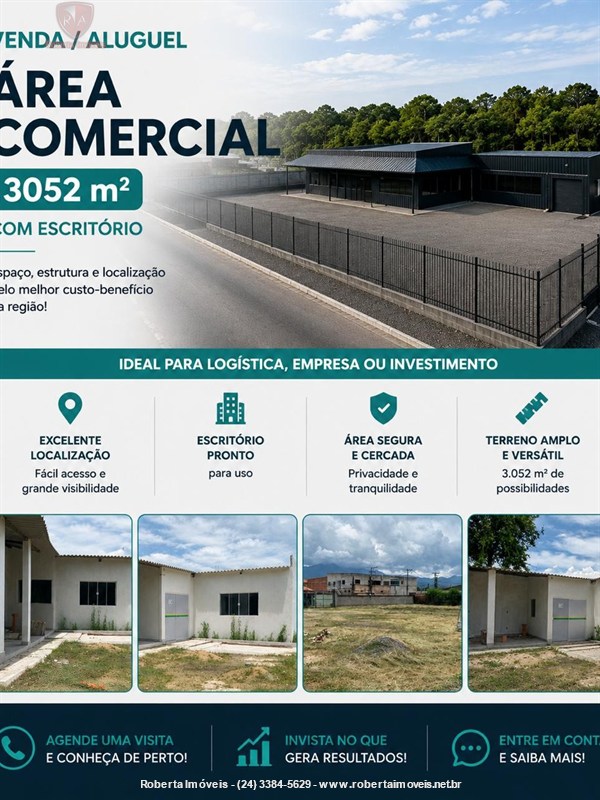 Terreno para Venda ou Alugar no Itapuca em Resende - Foto do Im�vel